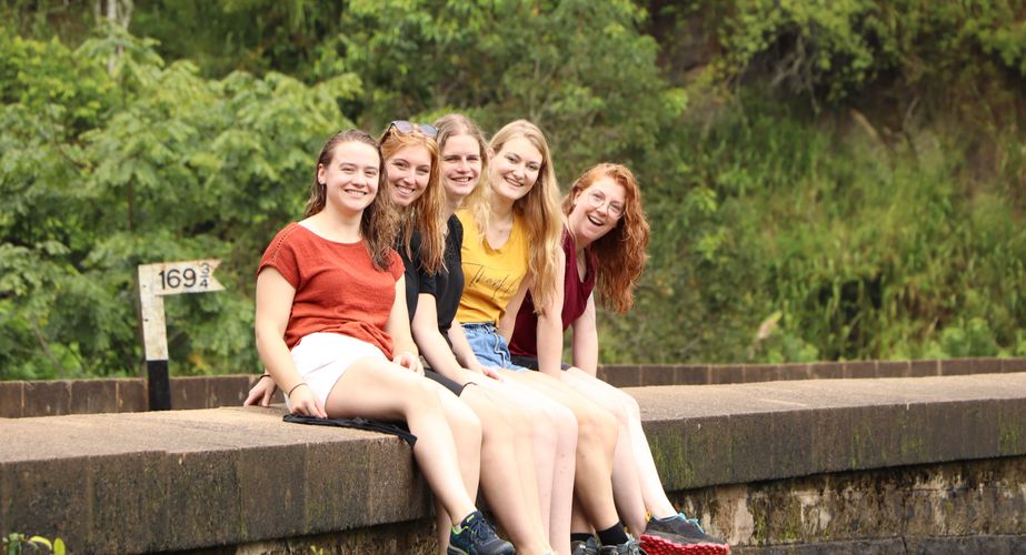 Foto bij de Nine Arch Bridge